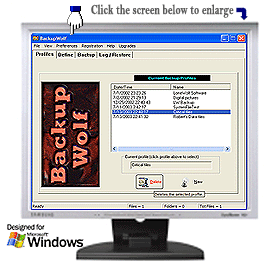 backup software Screen Shot backup software screen shot