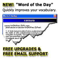 address book software word of the day