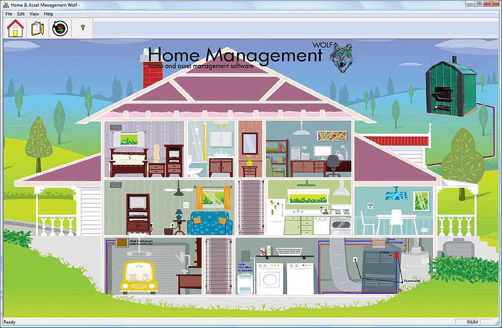 home inventory software screen shot