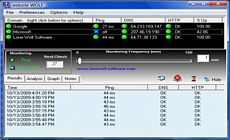 Website Wolf Web Site Monitoring Software Screen Shot
