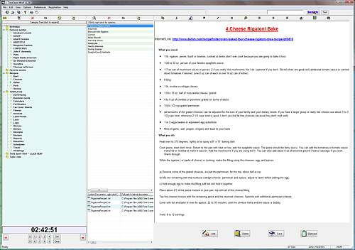 Text Document Management Software Screen Shot