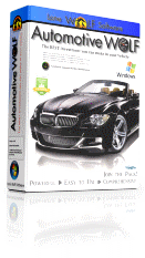 Automotive Wolf Car Care Vehicle Maintenance Software Box Animation