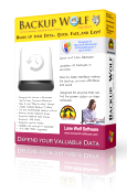 Backup Wolf Backup Software Product Box Image