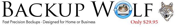 Backup Wolf Backup Software Top Logo
