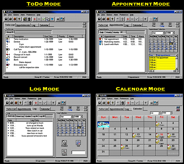 Screenshot of ToDo95